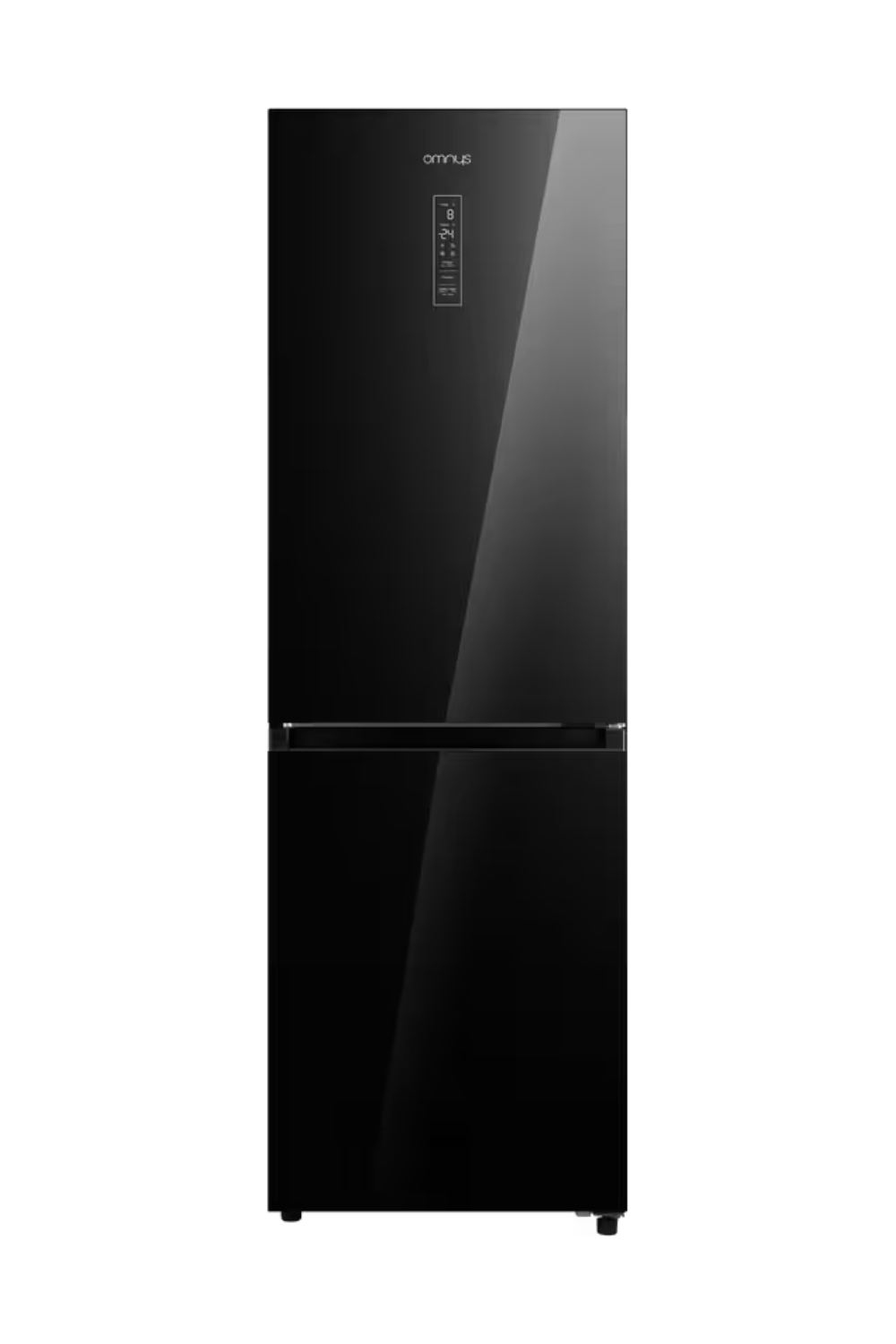 OMNYS WNC-345ENBG Total No Frost 338 Lt Black Fridge Freezer