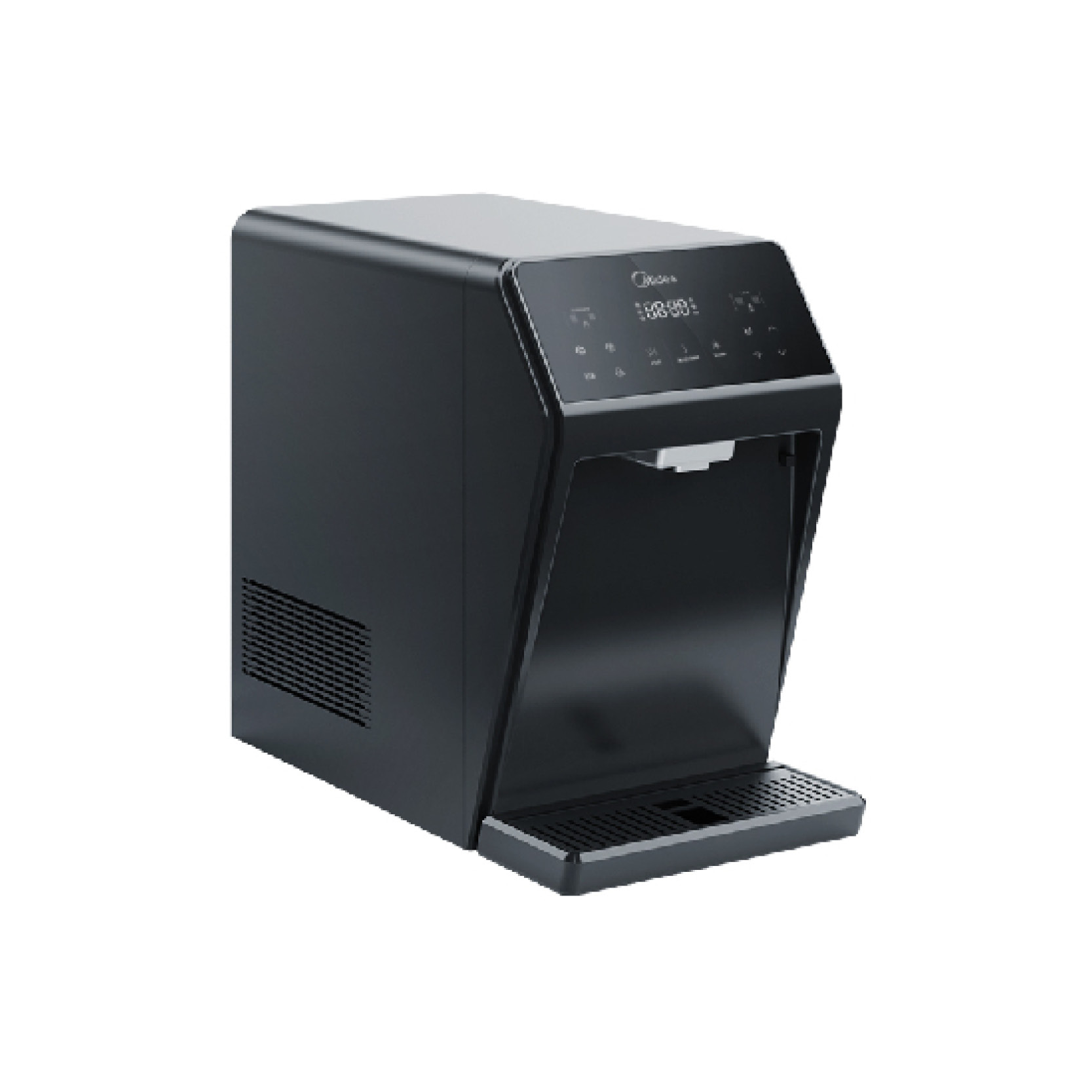MIDEA JL2345T-Z-IOT Refrigerator/Water Purifier with Wi-Fi , Black