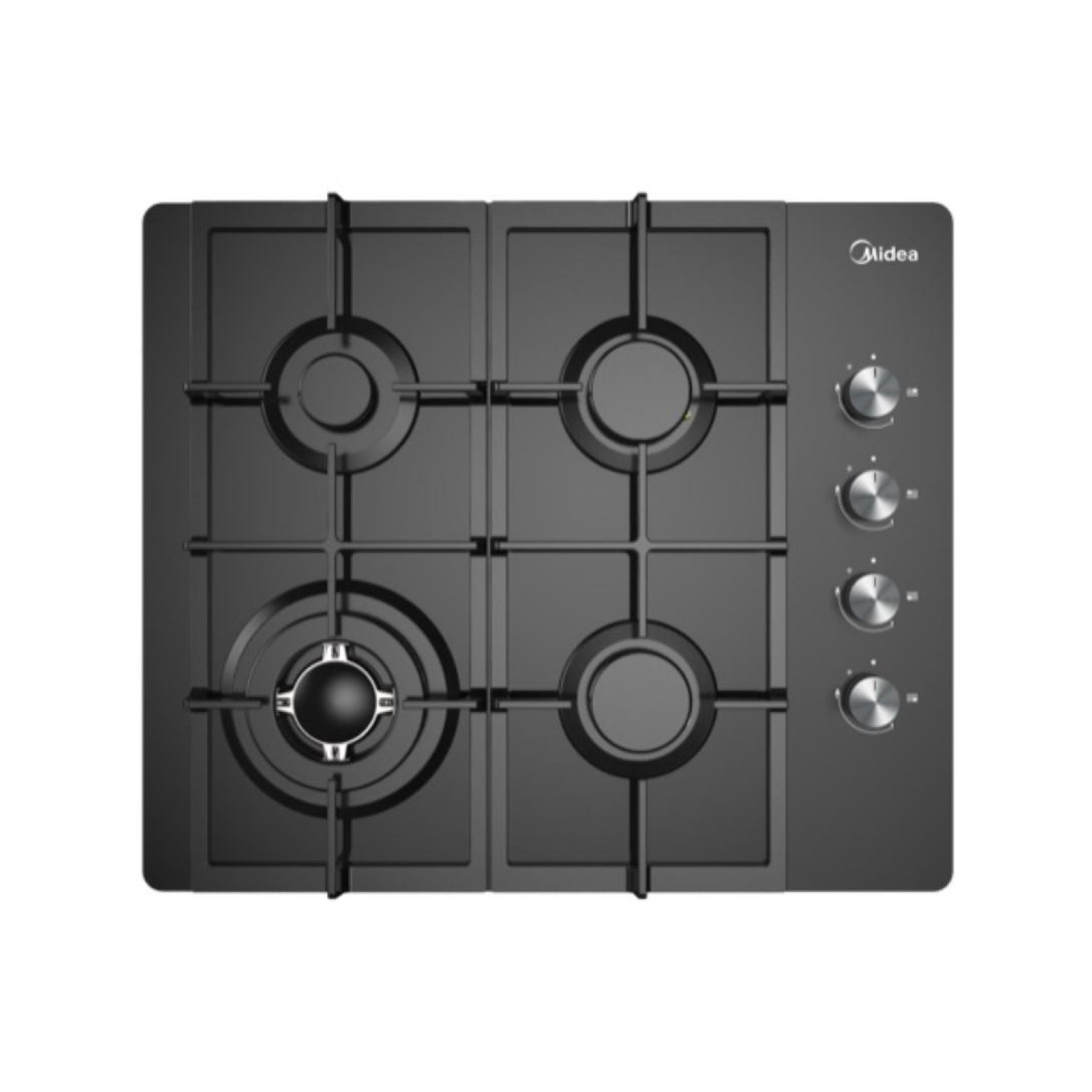 GAS HOB GLASS & WOK MIDEA MDMG60085TGB
