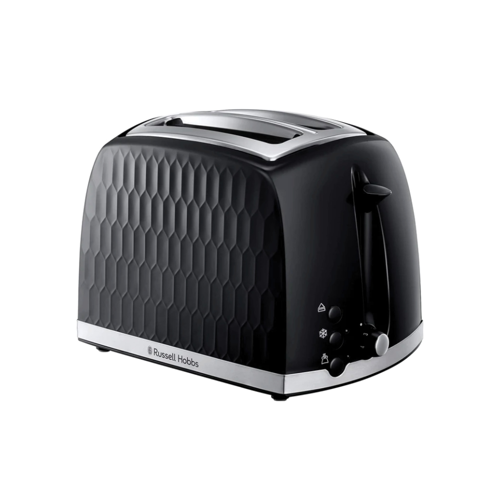 Russell Hobbs 26061 Honeycomb 2 Slice Toaster – Black