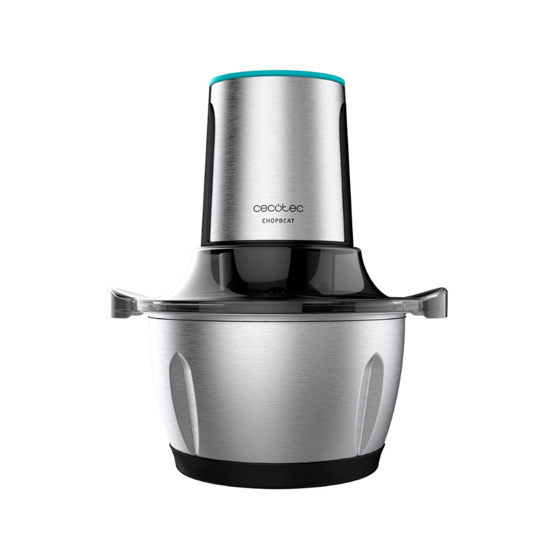Blender/Chopper CECOTEC ChopBeat 1500 TitanBlack Steel 04186 silver