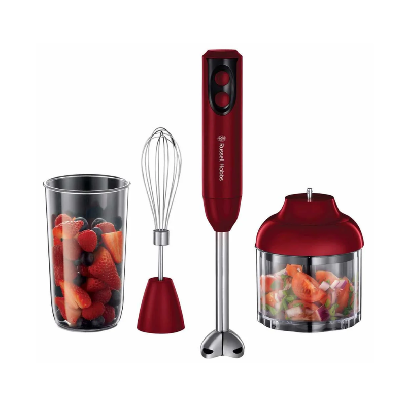 Russell Hobbs 18986 Hand Blender, Red
