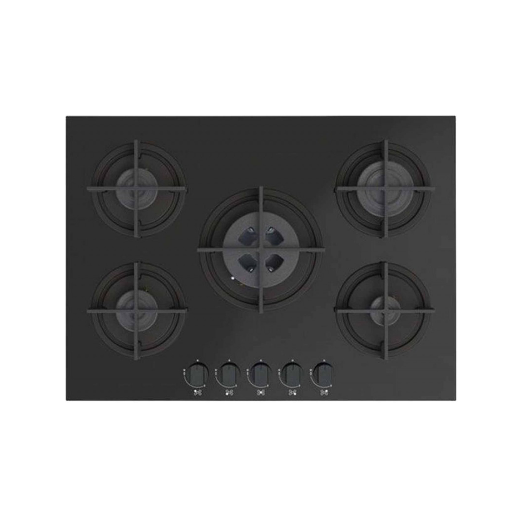 Super RF50VBL Gas Hobs on Glass 70cm
