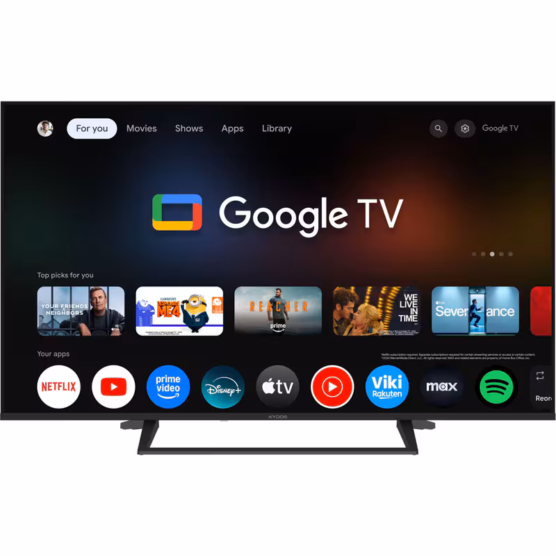 TV KYDOS 65”, QLED 4K Google, K65GU22CQ00