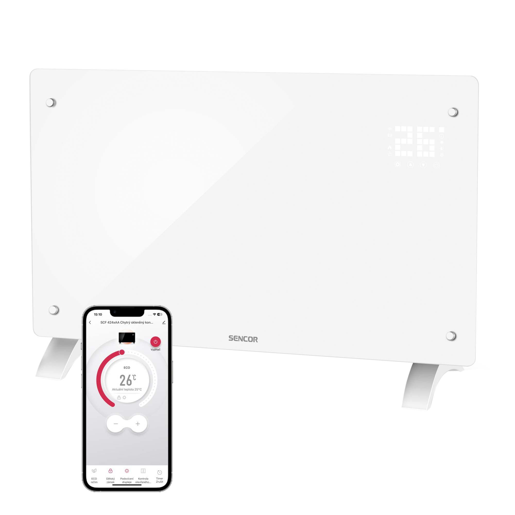 Convector Sencor, SCF4240WH