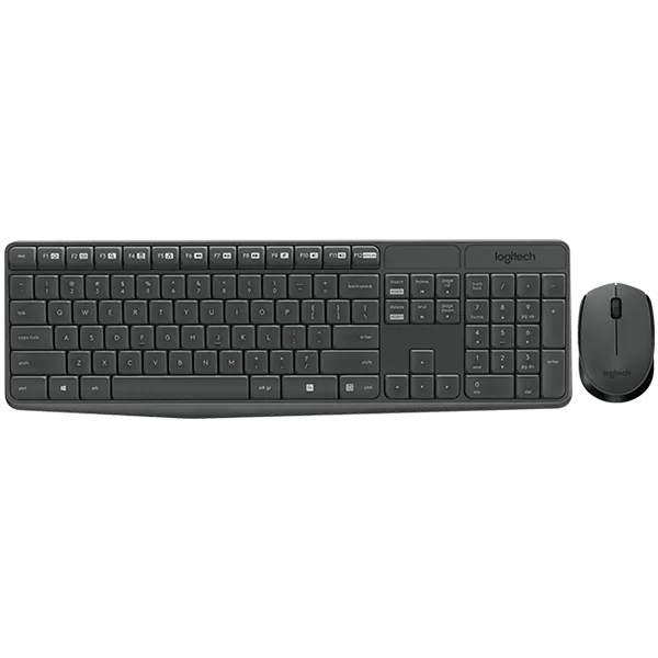 LOGITECH MK235 Wireless Combo - GREY - BGR