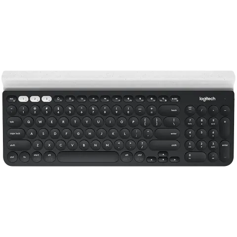LOGITECH K780 Multi-Device Wireless Keyboard - DARK GREY/SPECKLED WHITE - US INT'L