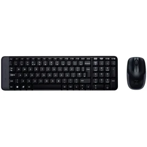 LOGITECH MK220 Wireless Combo - BLACK - GREEK
