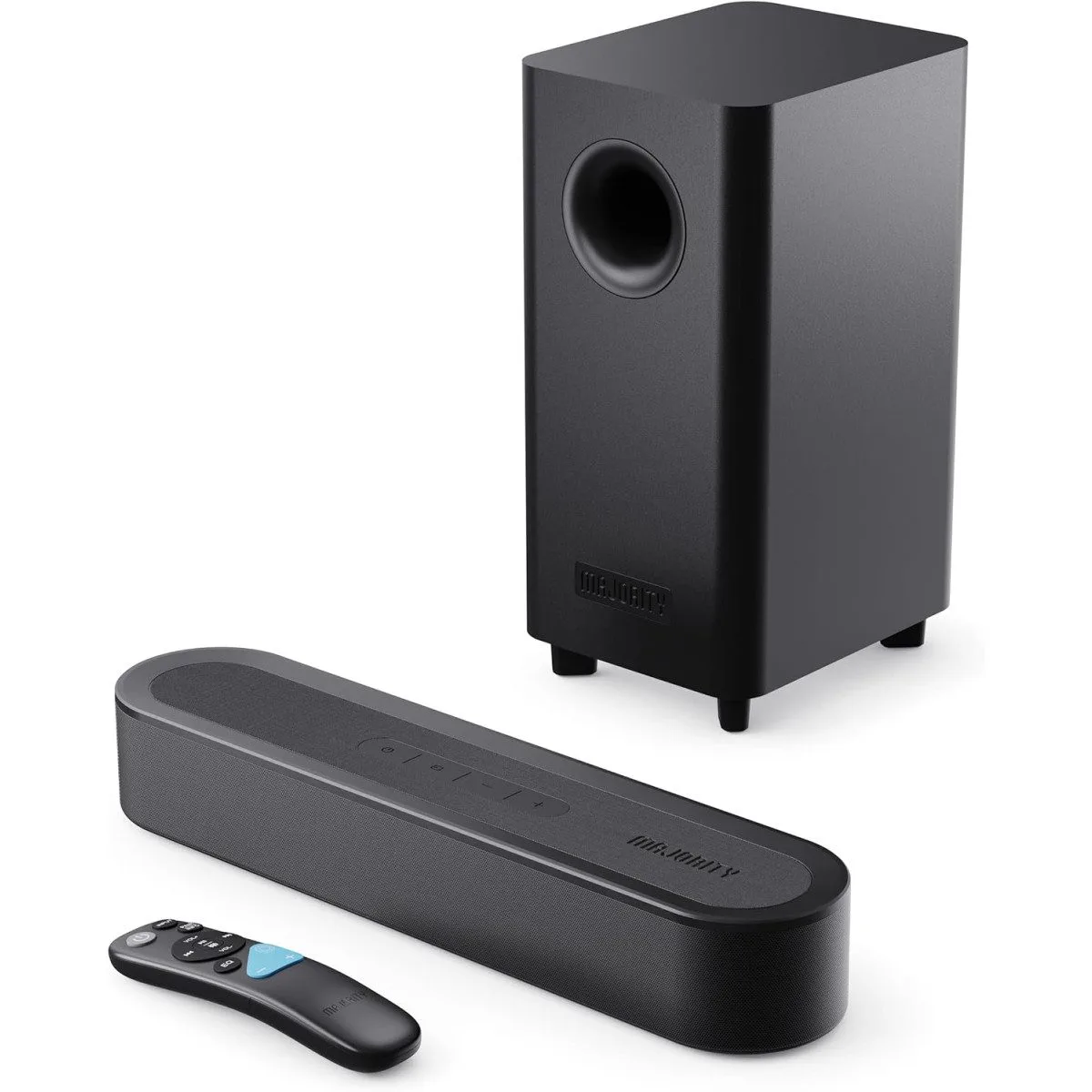 Majority Soundbar BOWFELL AXIS DOLBY 2.1 140W Wired Subwoofer
