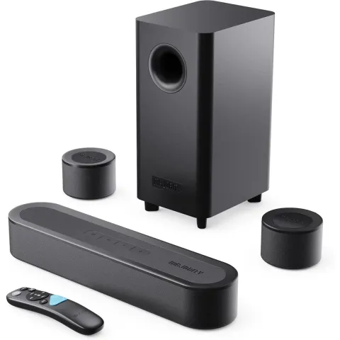 Majority Soundbar BOWFELL HALO DOLBY 5.1 230W Wired Sub & 2 Satellite Speakers