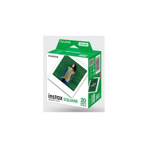 1x2 Fujifilm Instax Square Film white frame NEU