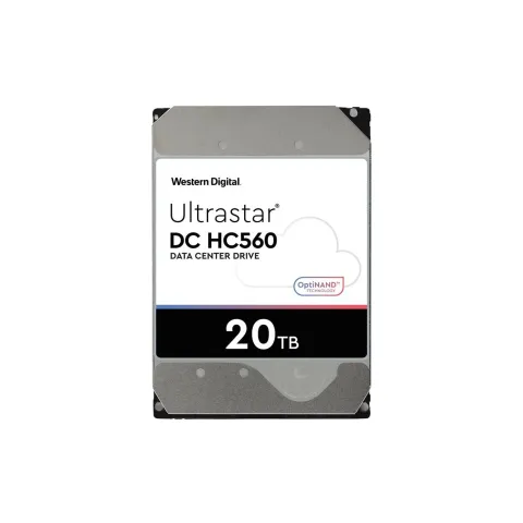 20TB WD Ultrastar DC HC560 7200RPM 512MB SATA III Enterprise HDD - 0F38785 / WUH722020ALE6L4