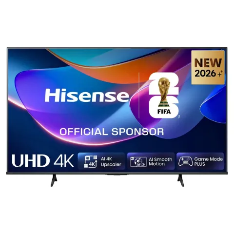 139.0cm/55" (3840x2160) Hisense 55A6S Smart TV 4K UHD 8ms 60Hz HDMI USB LAN HDR VESA WiFi Bluetooth Black/Grey
