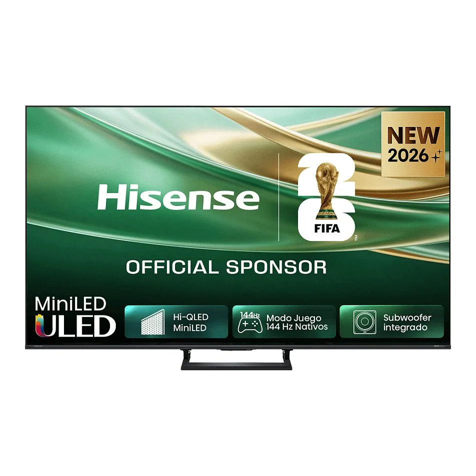 215.0cm/85" (3840x2160) Hisense 85E8S Smart TV 4K ULED 6ms 144Hz HDMI USB HDR WiFi Bluetooth Black/Grey