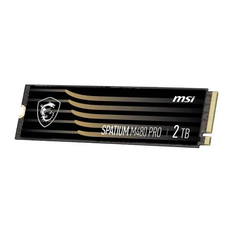 MSI Spatium M480 PRO PCIE 4.0 NVME M.2 2TB internal solid state drive