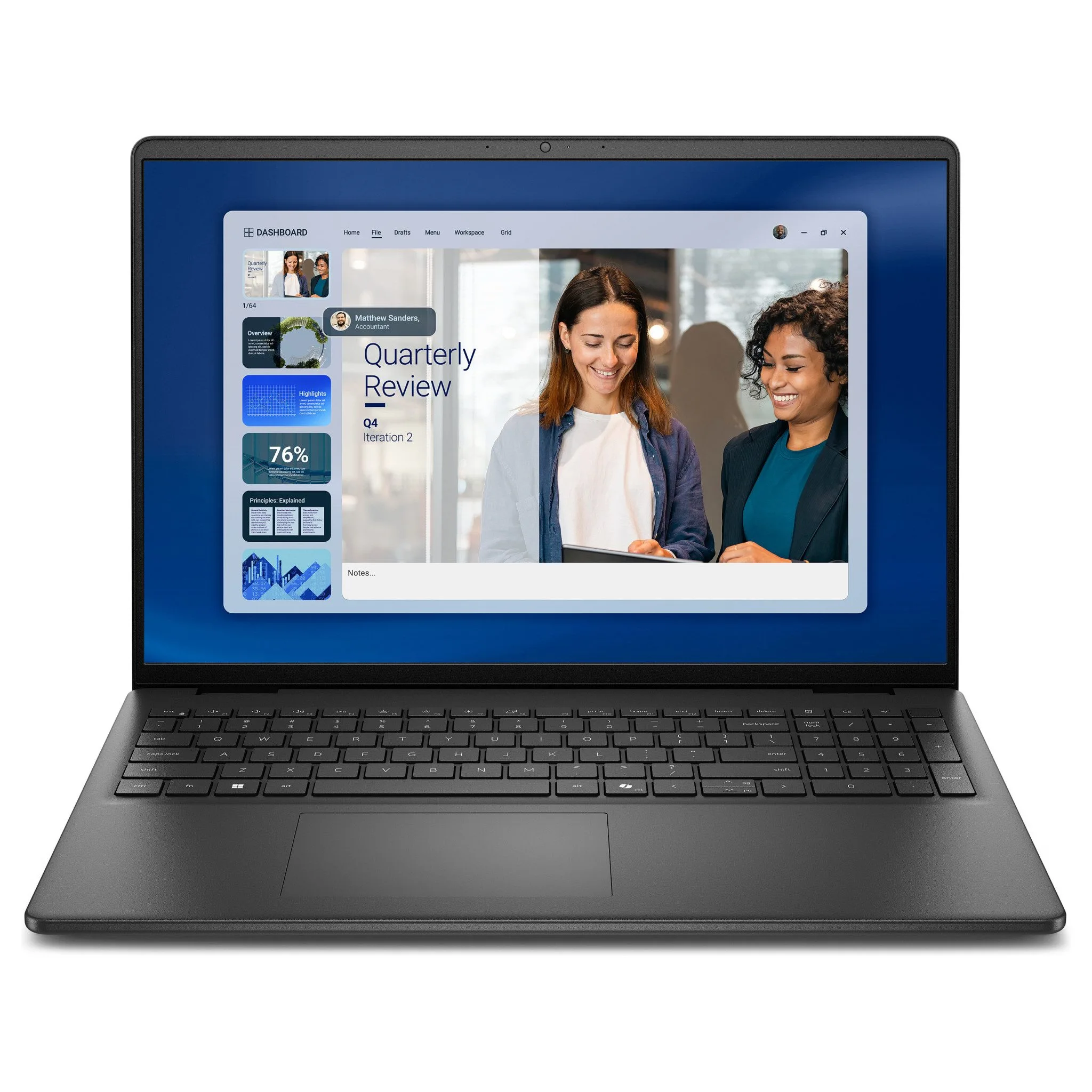 Dell 16 DC16255 RYZ5 220/16GB/512SSD/W11 Home