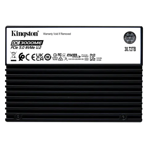 30.72TB Kingston DC3000ME U.2 PCIe 5.0 NVMe TCG Opal Enterprise
