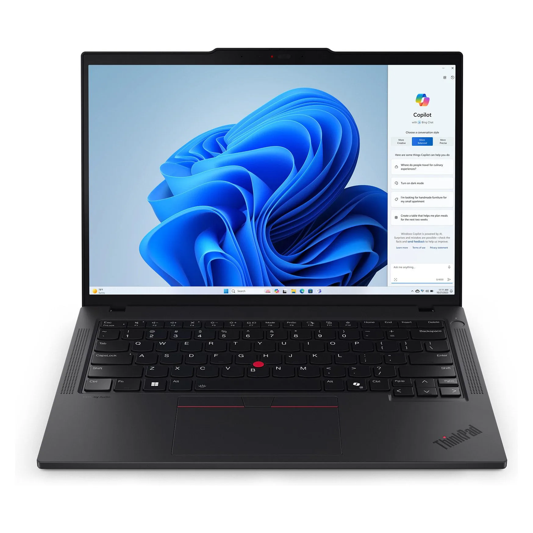 Lenovo ThinkPad T14 G5 CU5 135U/16GB/512SSD/W11 Pro QWERTY UK english