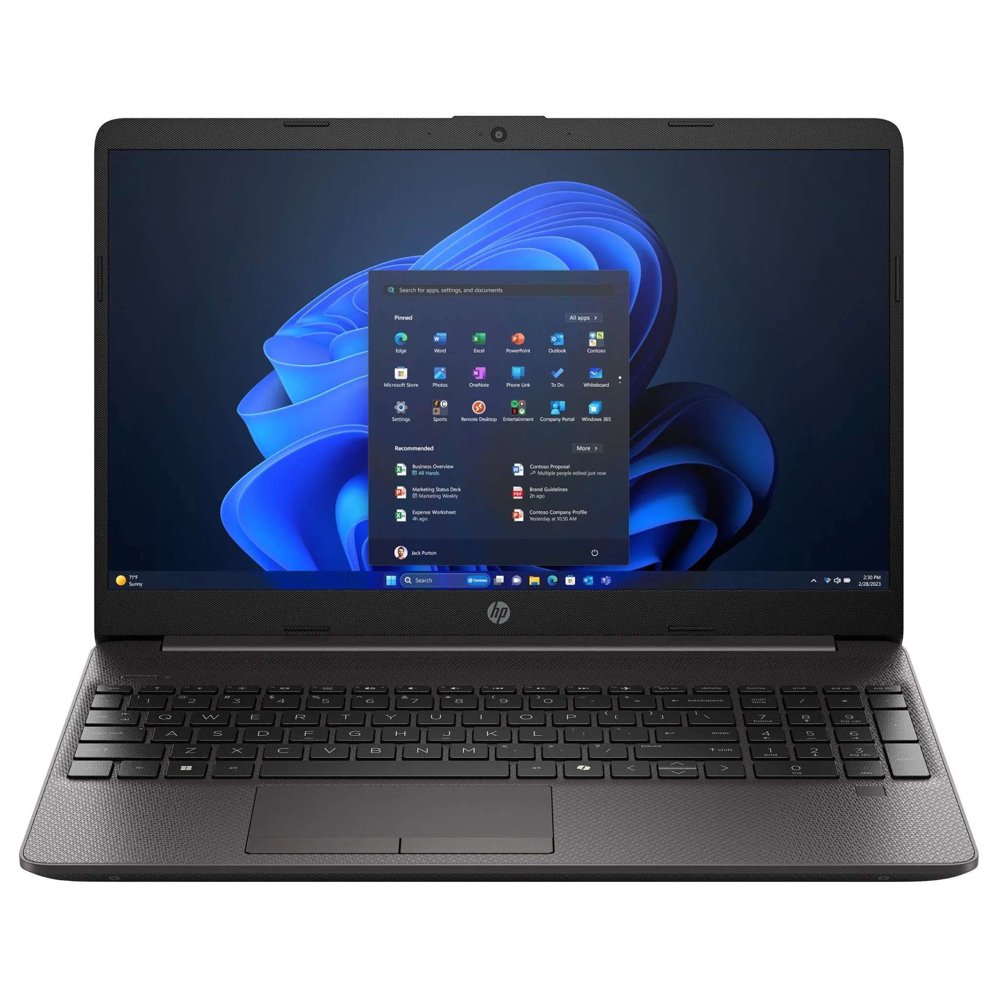 HP 250R G9 Core3 100U/16GB/512SSD/W11 Home AZERTY French Layout