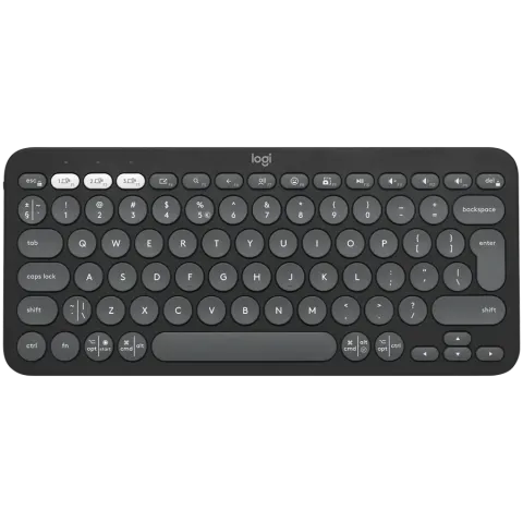 LOGITECH K380S Bluetooth Keyboard - TONAL GRAPHITE - NORDIC