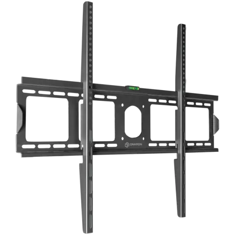 ONKRON Fixed TV Wall Mount for 55 to 100-inch Flat Panel TVs Digital Panels 75 kg, Black