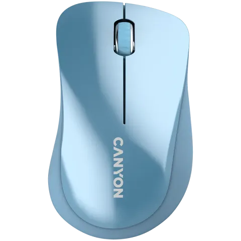 CANYON MW-11, 2.4 GHz Wireless mouse ,with 3 buttons, DPI 1200, Battery:AAA*2pcs ,Blue67*109*38mm 0.063kg