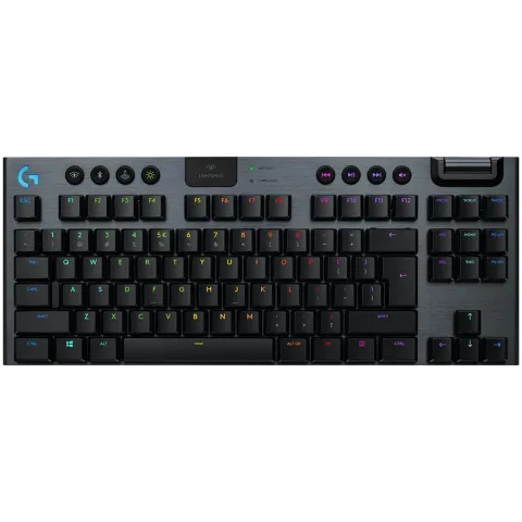 LOGITECH G915 X LIGHTSPEED Wireless Gaming Keyboard - BLACK - US INT'L - 2.4GHZ/BT - EMEA28i-935 - LINEAR