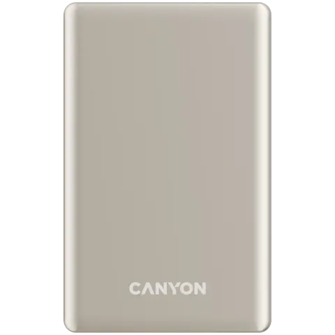 CANYON power bank OnPower 505 slim Magnetic 5000 mAh PD20W Beige