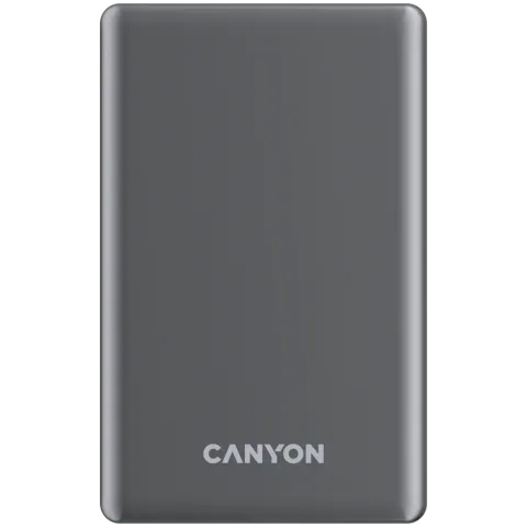 CANYON power bank OnPower 505 slim Magnetic 5000 mAh PD20W Dark Grey