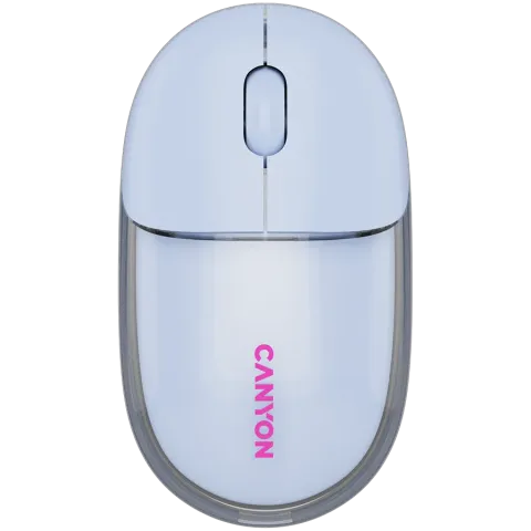 CANYON mouse OnClick 24 BT/ Wireless Transparent/Blue