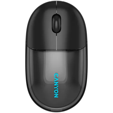 CANYON mouse OnClick 24 BT/ Wireless Transparent/Black