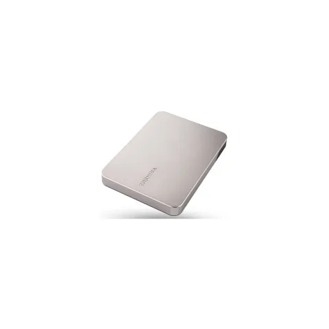 4 TB Toshiba Canvio Flex - Light Silver - Portable USB-C/USB-A HDD
