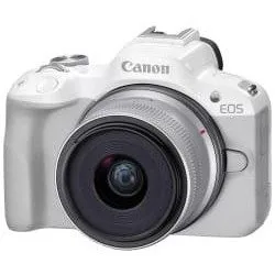 Canon EOS R50 + RF-S 18-45mm F4.5-6.3 IS STM White