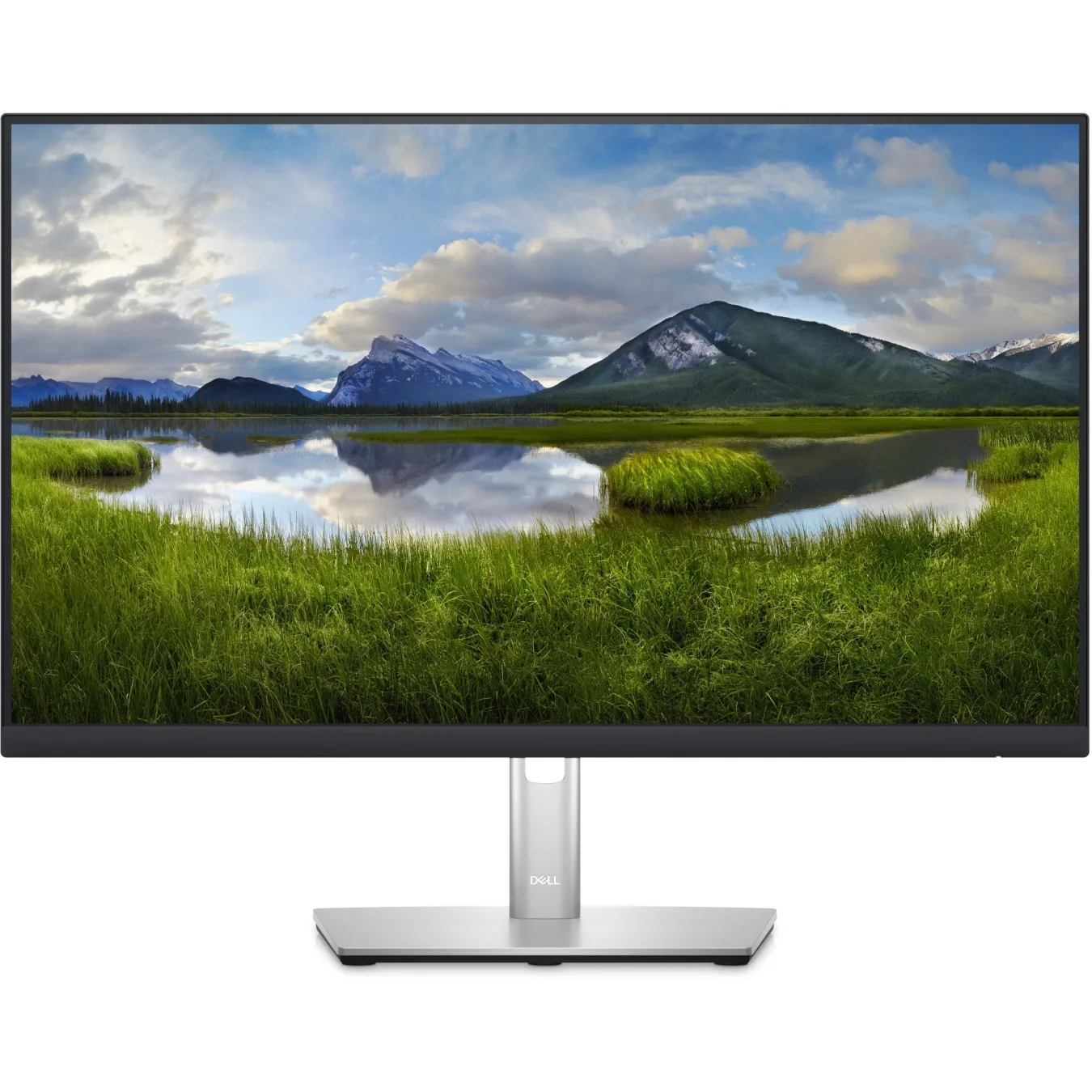 60.45cm 23.8" DELL-P2423D - 2560x1440 IPS Monitor, 16:9, Pivot, DP HDMI USB, VESA, Black/Silver