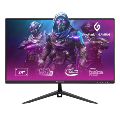 ViewSonic VX2428J - 23.8-inch Full HD 180Hz Fast IPS Gaming Monitor with Speakers - VX2428J