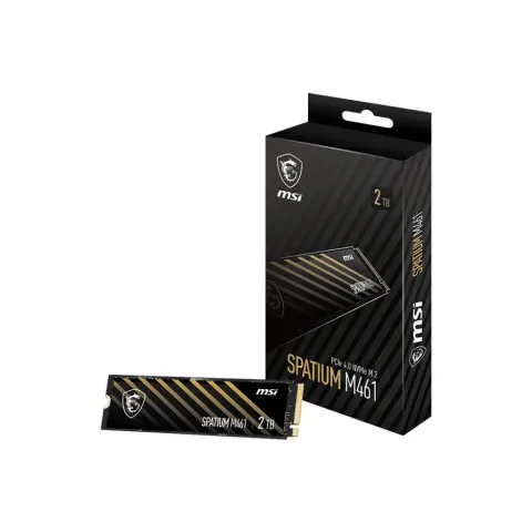2TB MSI Spatium M461 (M.2 2280) PCIe Gen4 x4 NVMe