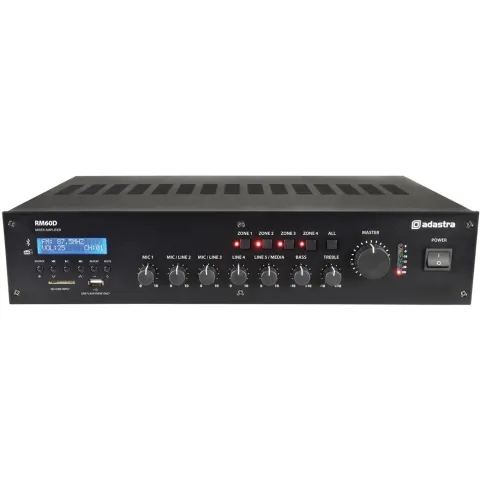 Adastra Amplifier - RM60D - 100V 60W FM USB BT DAB