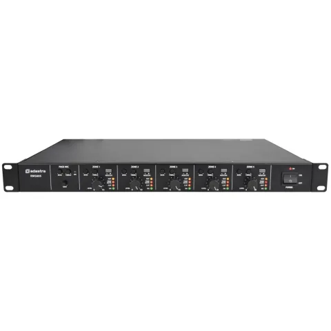 Adastra Amplifier - RMS605 - 100V 5x60W Class D Amplifier