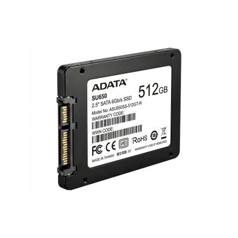 ADATA 2.5' 512GB SATAIII 3D NAND - SU650 - retail