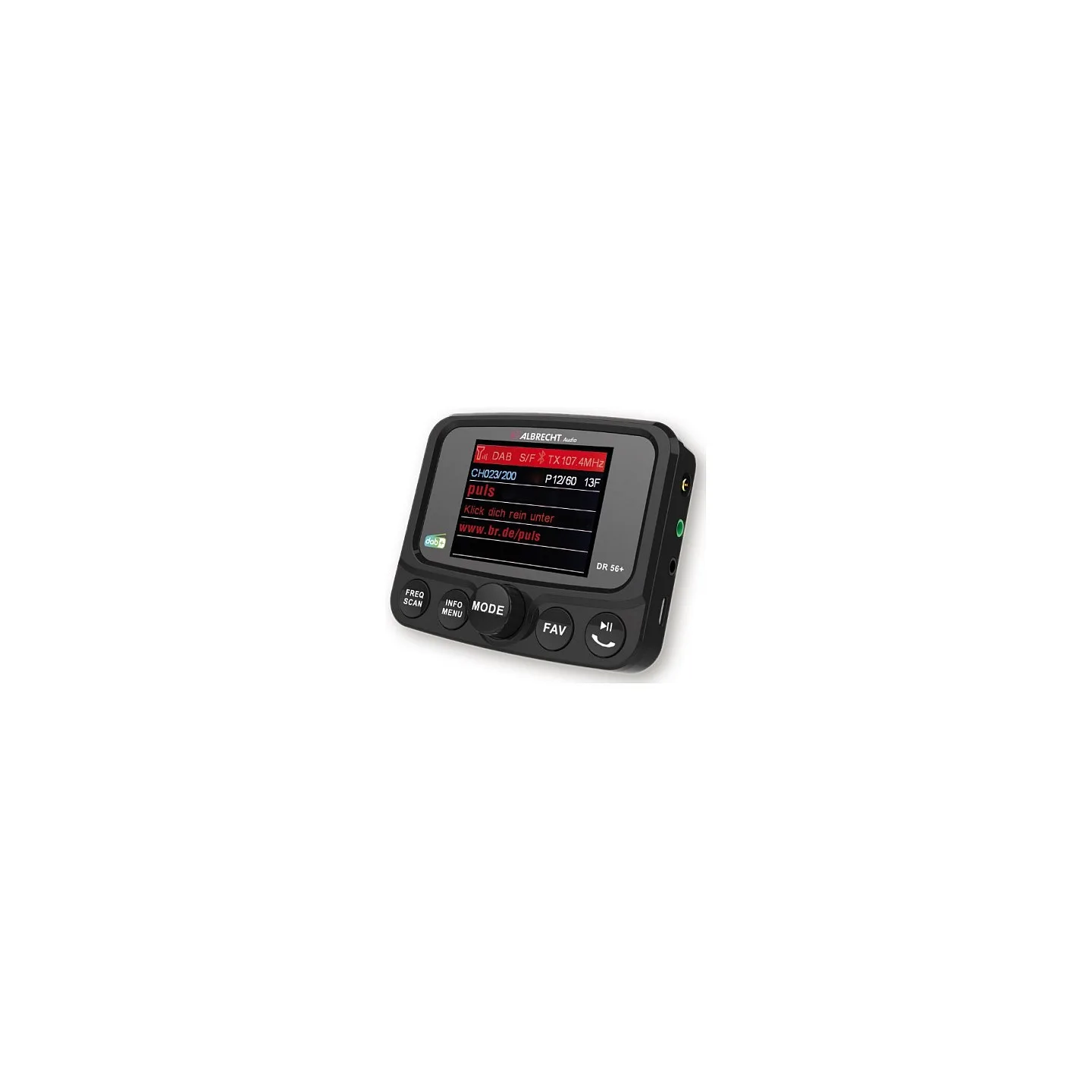 Albrecht DR 56+ Autoradio DAB+ Adapter