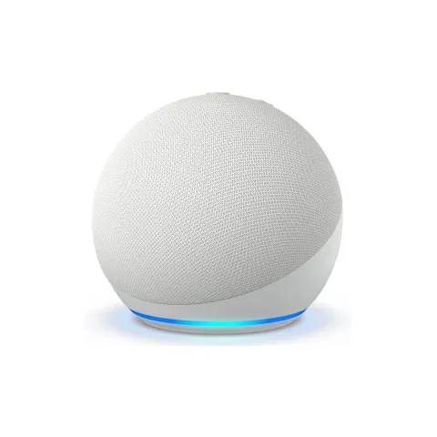 Amazon Echo Dot (5th Gen) - 5th Gen - White, Spherical Smart Speaker