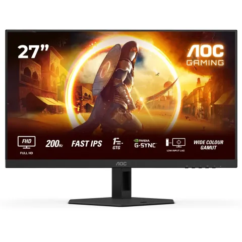 AOC 27G4HRE 27‑inch Full HD Fast IPS Gaming Monitor - 200 Hz, 1 ms - 4038986183000