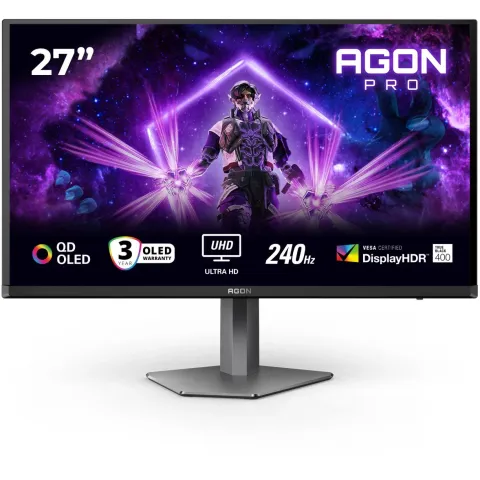 AOC AG276UZD 27" 4K QD-OLED 240Hz Gaming Monitor