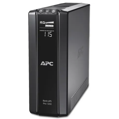 APC Back-UPS Pro BR1200G-GR 1200VA/720W Line-Interactive UPS Black LCD 6 Schuko