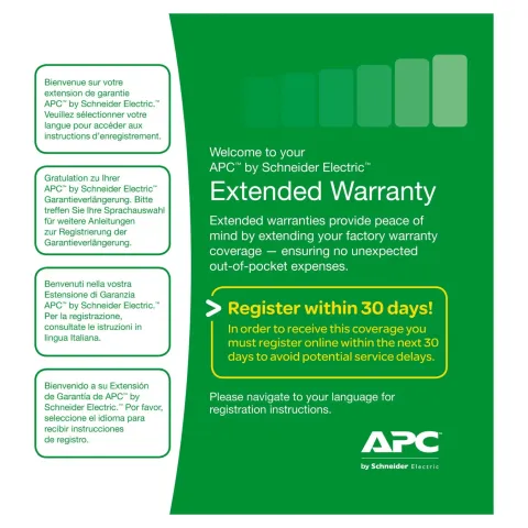 APC Ext.Warranty 3Yrs 24 7