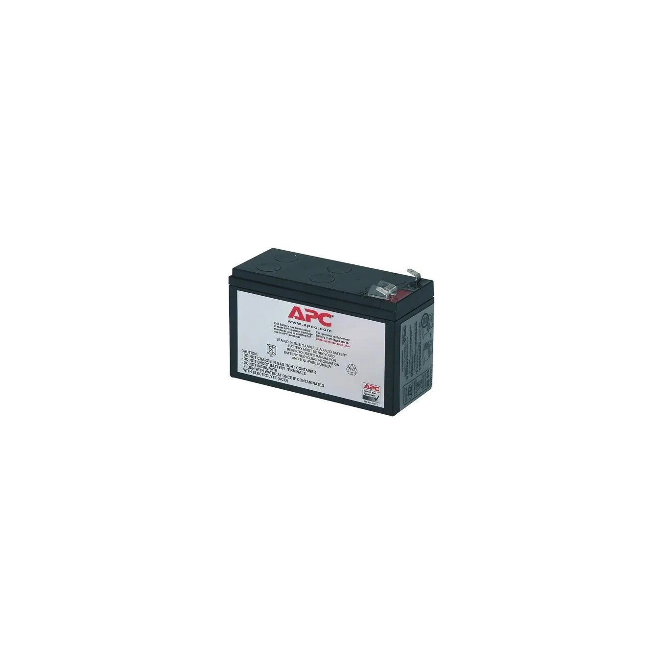 APC Replacement Battery - RBC2 - Sealed lead-acid cartridge, easy to install