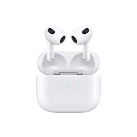 Apple AirPods (3rd generation) with Lightning Case - White, In-ear, Bluetooth 5.0