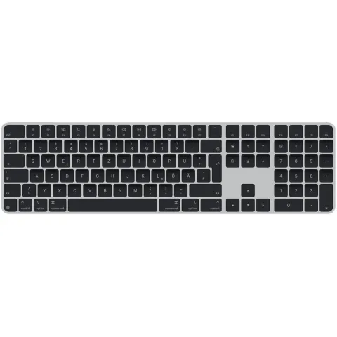 Apple Magic Keyboard Touch ID Numeric QWERTZ German Black