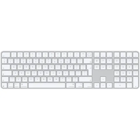 APPLE Magic Keyboard with Touch ID and Numeric Keypad for Mac models with Apple silicon - International English - Whi...