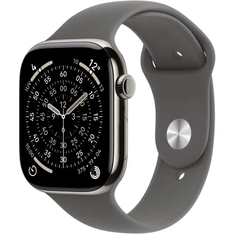 Apple Watch - S11 - Titan Natural 42mm Cellular (Sport band Stone Gray) S/M